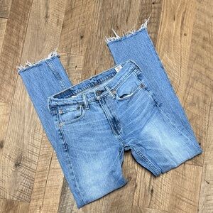 Levi's Light Wash Straight Leg Jeans